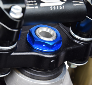 Steering Nut Blue