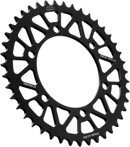 JT SPROCKETS Racelite Aluminum Rear Sprocket Black 