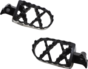 MOOSE RACING Hybrid Footpegs Black 