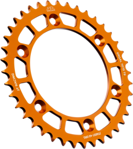 JT SPROCKETS Racelite Aluminum Rear Sprocket Orange 