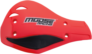 MOOSE RACING Contour Deflector Handguards Black, Red 