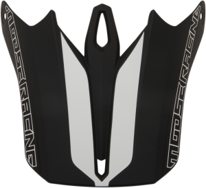 Vizor pentru casca Moose Racing F.I. Black/White