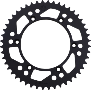 MOOSE RACING Rear Aluminum Sprocket Black 