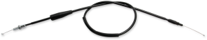 MOOSE RACING Black Vinyl Throttle Cable Black 