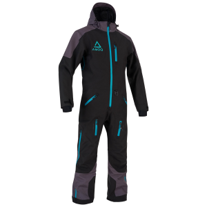 AMOQ Void V2 W's Monosuit Black/Dk Grey/Turquoise XS