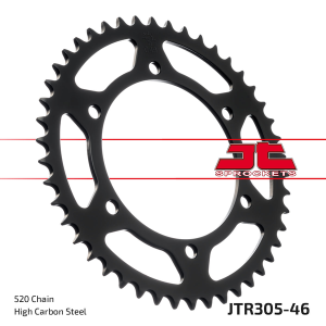 JT SPROCKETS Rear Sprocket Natural 