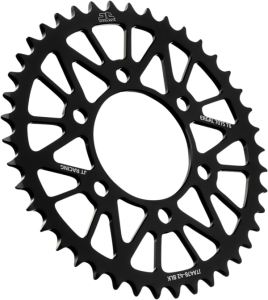 JT SPROCKETS Racelite Aluminum Rear Sprocket Black 