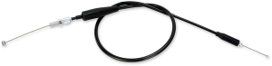 MOOSE RACING Black Vinyl Throttle Cable Black 