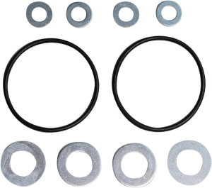 MOOSE RACING Oil Filter Hardware Kit Black, Silver 