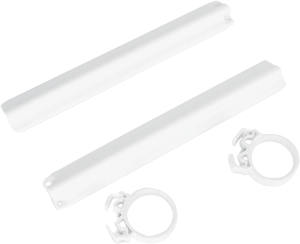 Suzuki Fork Tube Protectors White