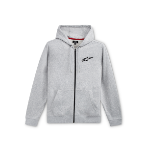 Alpinestars Ageless Zip Hoodie Gray, Black 