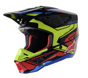 Casca Alpinestars Supertech M5 Action 2 Black/Yellow/Red