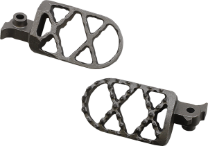 MOOSE RACING Pro Footpegs Silver 