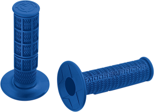 MOOSE RACING Flange Style Stealth Mx Grips Blue 