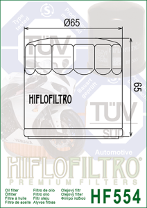 Filtru ulei MV AGUSTA F4 BRUTALE `01-05 Hiflofiltro HF554