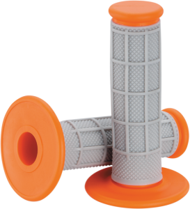 MOOSE RACING Qualifier Grips Gray, Orange 