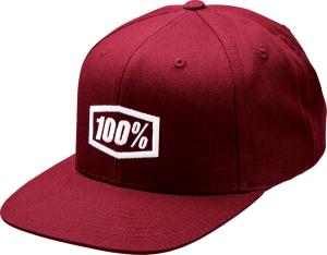 Icon Snapback Hat Red 