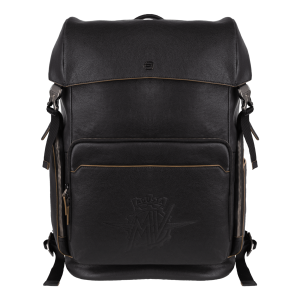 PIQUADRO LEATHER BACKPACK