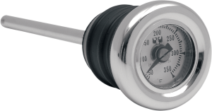 Oil Plug Temperature Gauge Chrome