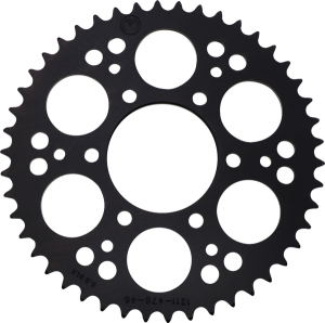 MOOSE RACING Rear Aluminum Sprocket Black 