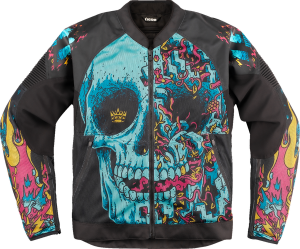 Geaca textila Icon Overlord3 Mesh Munchies Blue/Black