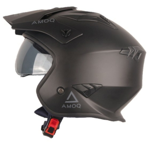 AMOQ Blister Jet Helmet Black XS