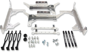 MOOSE RACING Radiator Braces Aluminum 