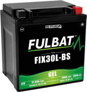 Baterie ATV gel Fulbat FIX30L-BS Polaris