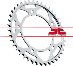 JT SPROCKETS Steel Rear Sprocket Natural 