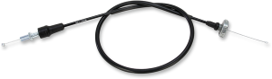 MOOSE RACING Black Vinyl Throttle Cable Black 