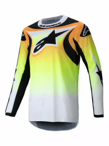 Alpinestars Fluid Wurx Jersey Black, Yellow 