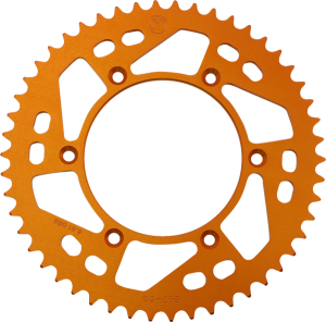 MOOSE RACING Rear Aluminum Sprocket Orange 