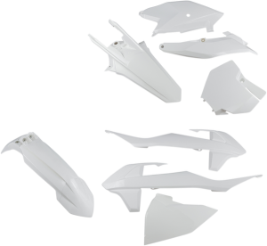 Full Body Replacement Plastic Kit White