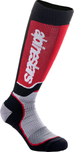 Sosete Copii Alpinestars Mx Plus Black/Red/Gray