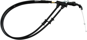 MOOSE RACING Black Vinyl Throttle Cable Black 