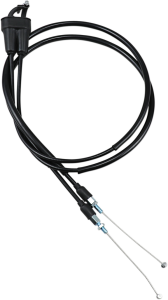 Black Vinyl Throttle Cable Black