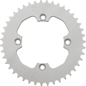 MOOSE RACING Aluminum Rear Sprocket Atv Silver 