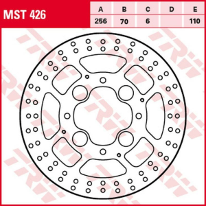 Disc frana spate TRW HONDA VFR 800 '06 -'13/ VFR 800X CROSSRUNNER '11 -'14/ CB 1000R '08 -'16