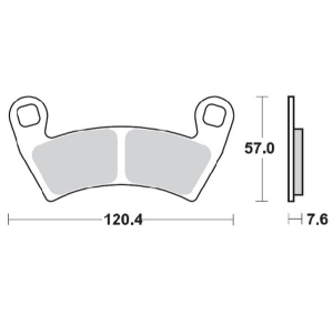 Nitro Atv Brake Pads