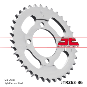 JT SPROCKETS Rear Sprocket Natural 