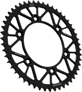 JT SPROCKETS Racelite Aluminum Rear Sprocket Black 