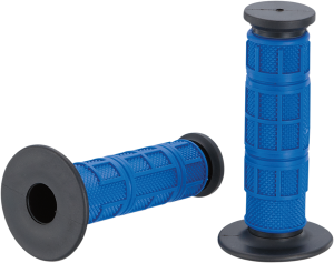 MOOSE RACING Qualifier Grips Black, Blue 