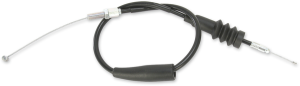 MOOSE RACING Black Vinyl Throttle Cable Black 