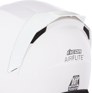 Spoiler spate casca Icon Airflite™ Matte/White