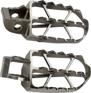 MOOSE RACING Nd Series Footpegs Silver 