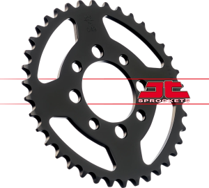 JT SPROCKETS Steel Rear Sprocket Black 