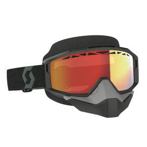 Scott Goggle Split OTG Snow Cross LS black light sensitive red chrome