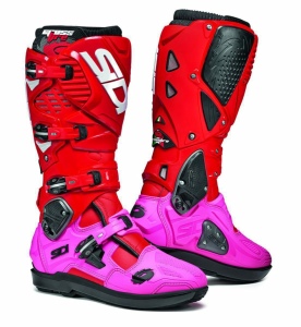 Cizme Sidi Crossfire 3 SRS Prado Ltd. Red-Pink