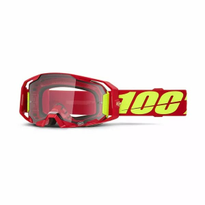 100% Armatic Goggle Red 