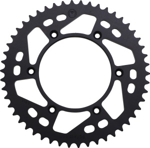 MOOSE RACING Rear Aluminum Sprocket Black 